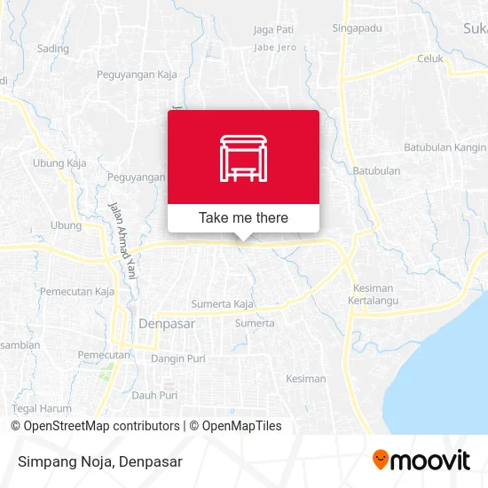 Simpang Noja map