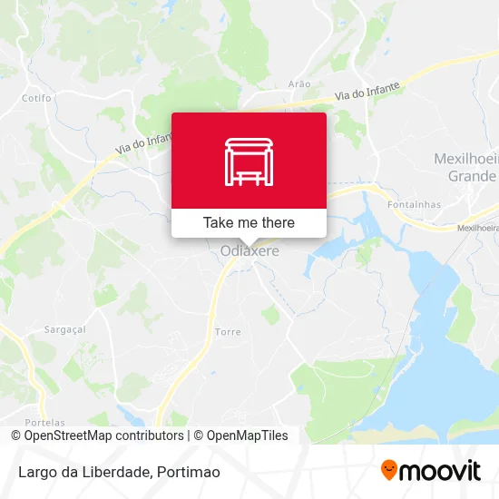 Largo da Liberdade map