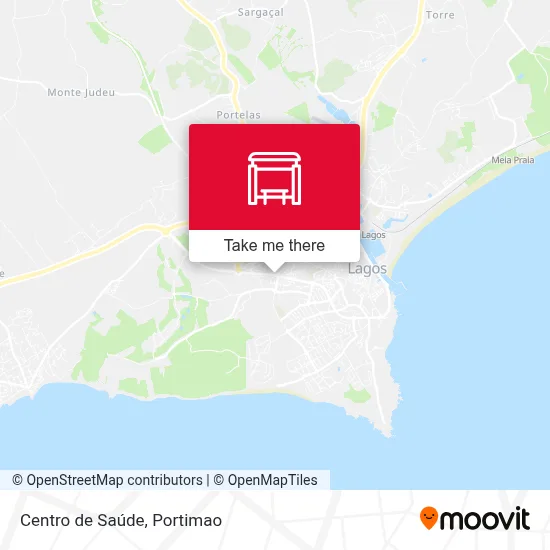 Centro de Saúde map