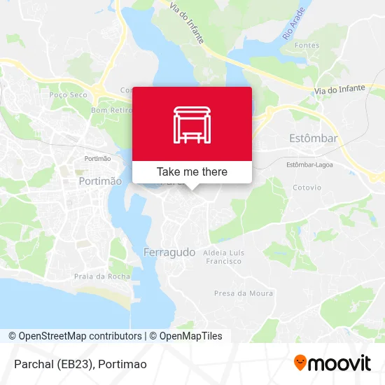 Parchal (EB23) map