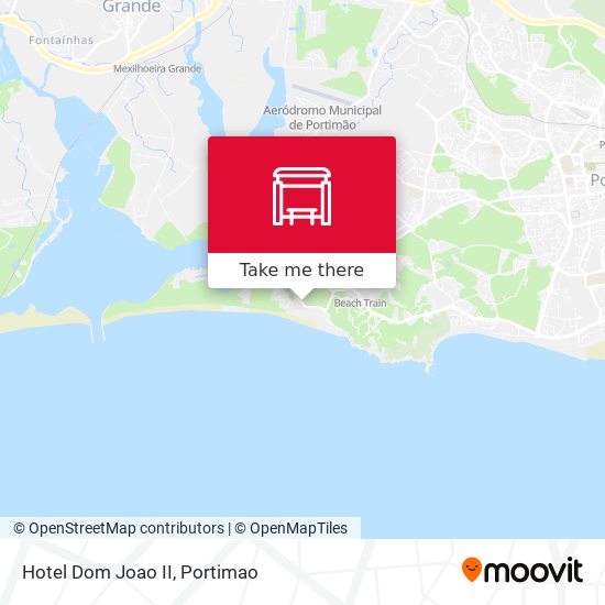 Hotel Dom Joao II mapa