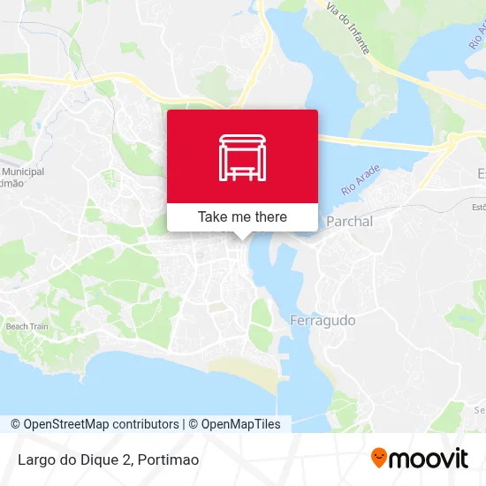 Largo do Dique 2 map