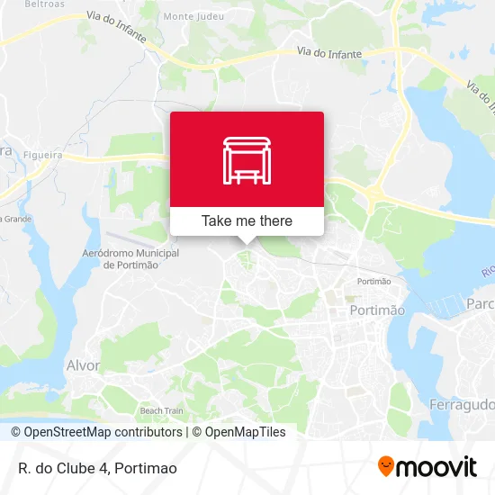 R. do Clube 4 map