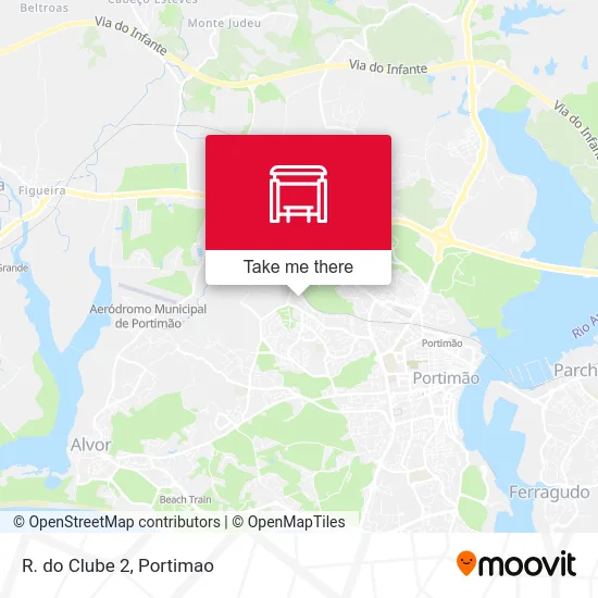 R. do Clube 2 map