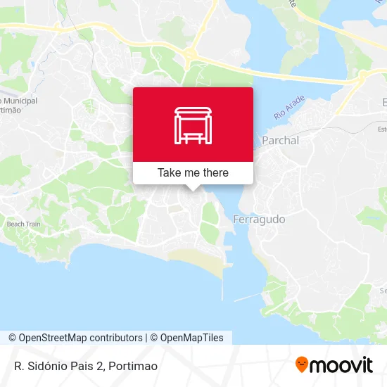 R. Sidónio Pais 2 map