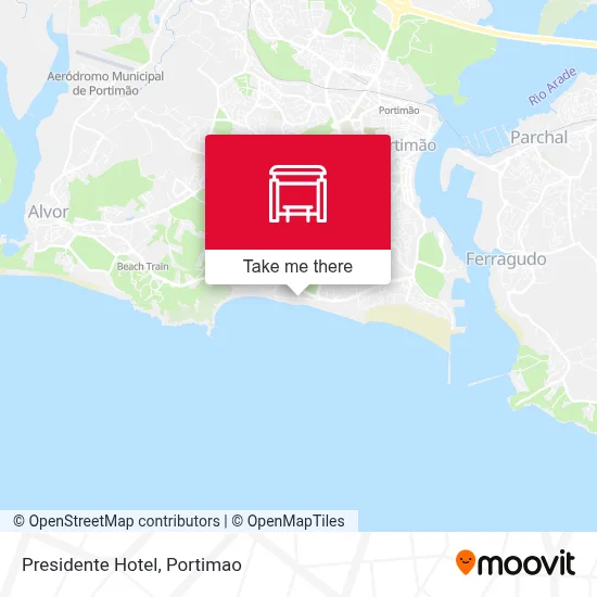 Hotel Presidente map