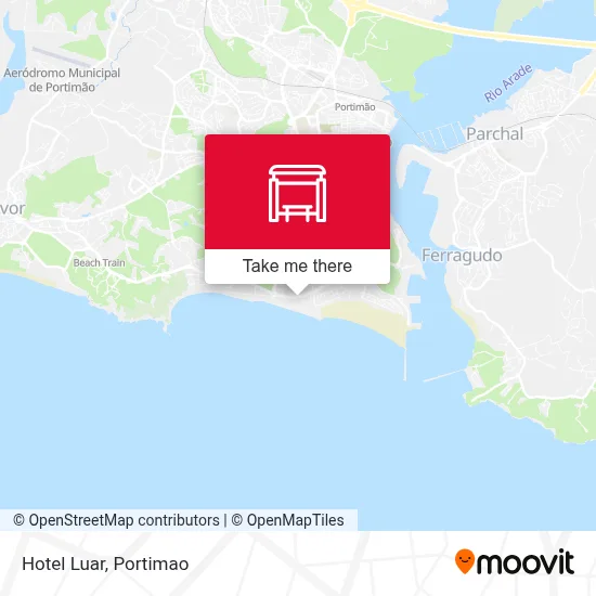Hotel Luar map