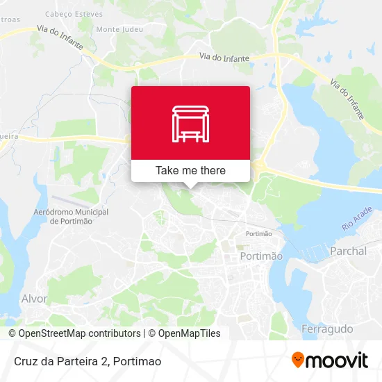 Cruz da Parteira 2 map