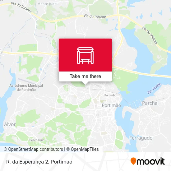 R. da Esperança 2 map