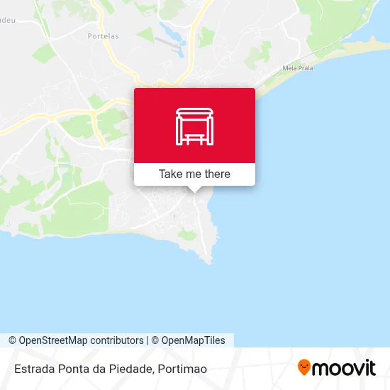 Estrada Ponta da Piedade map