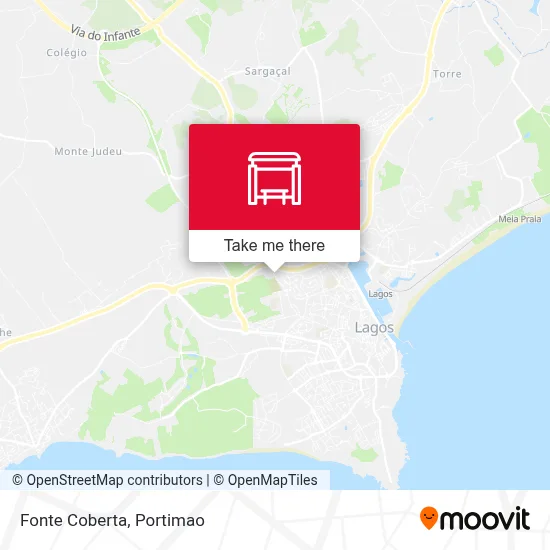 Fonte Coberta map