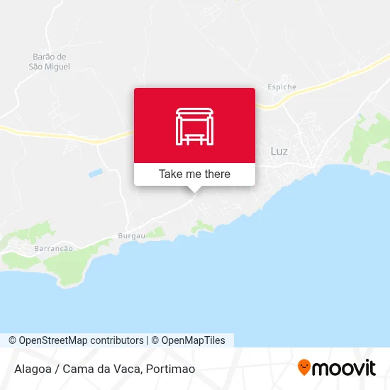 Alagoa / Cama da Vaca map