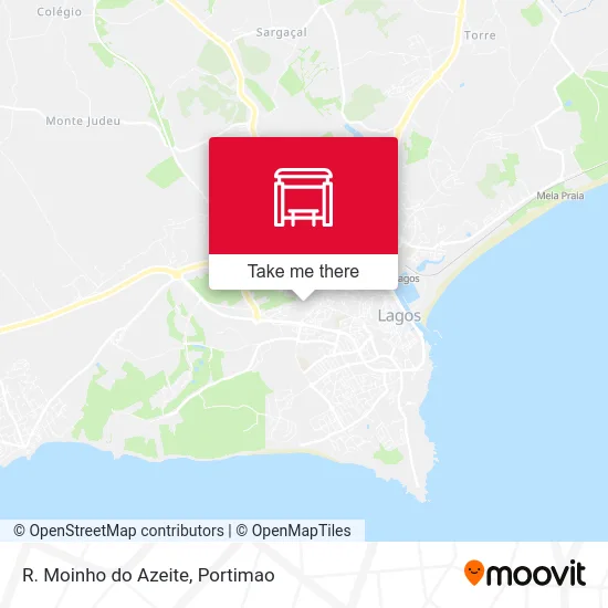 R. Moinho do Azeite map
