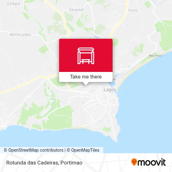 Rotunda das Cadeiras map