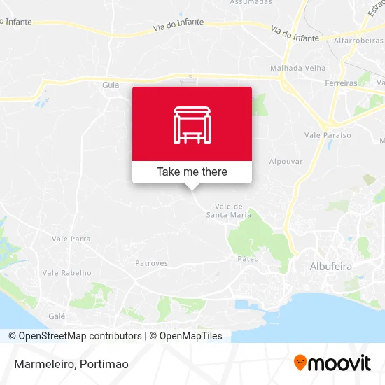 Marmeleiro map