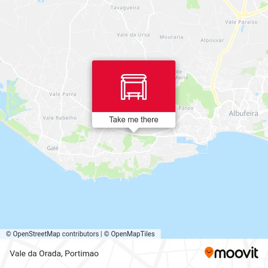 Vale da Orada map