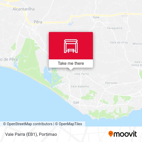 Vale Parra (EB1) map