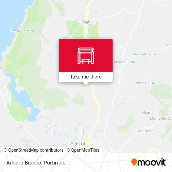 Arneiro Branco map