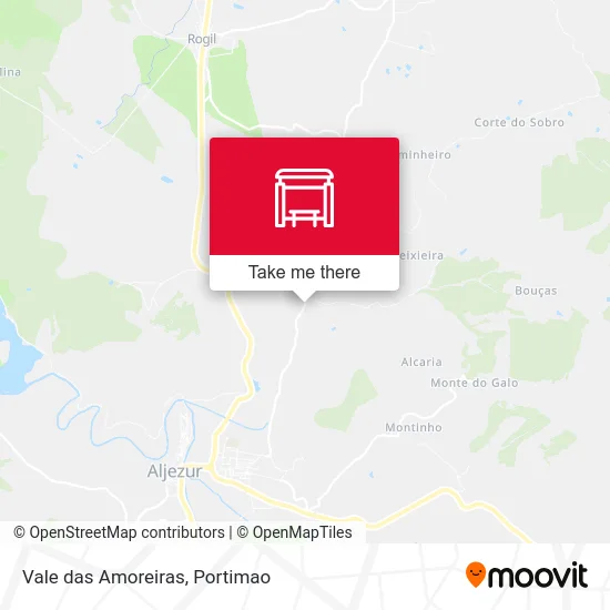 Vale das Amoreiras map