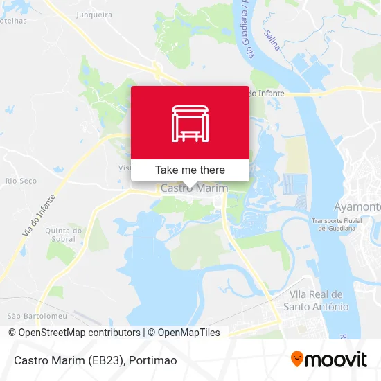 Castro Marim (EB23) map