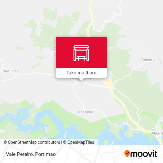 Vale Pereiro map