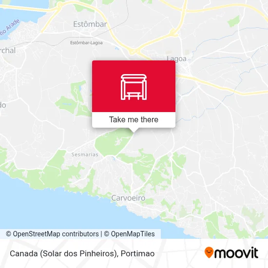 Canada (Solar dos Pinheiros) map