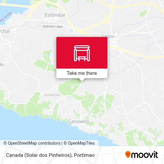 Canada (Solar dos Pinheiros) map