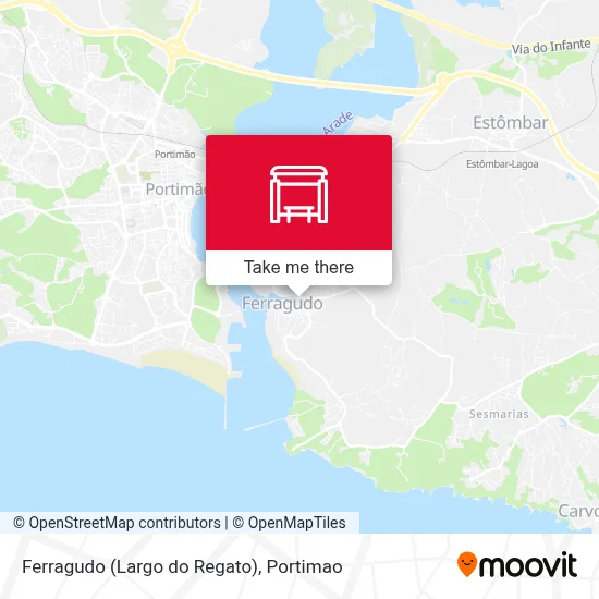 Ferragudo (Largo do Regato) map