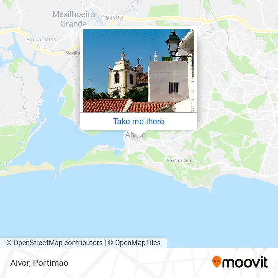 Alvor map