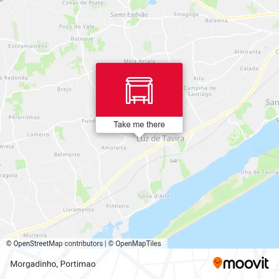 Morgadinho map
