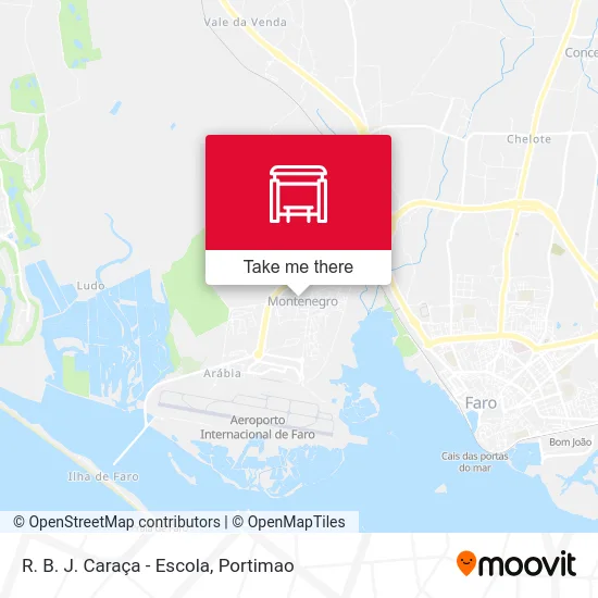 R. B. J. Caraça - Escola map