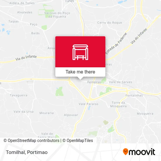 Tomilhal map