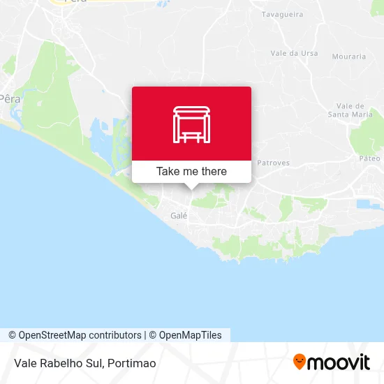 Vale Rabelho Sul map