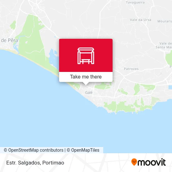 Estr. Salgados map