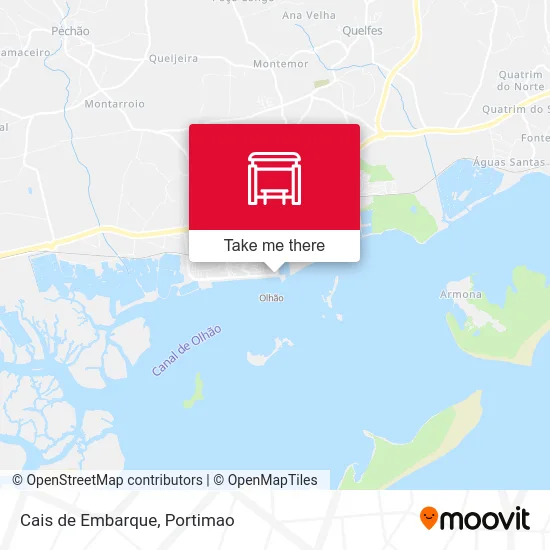 Cais de Embarque map