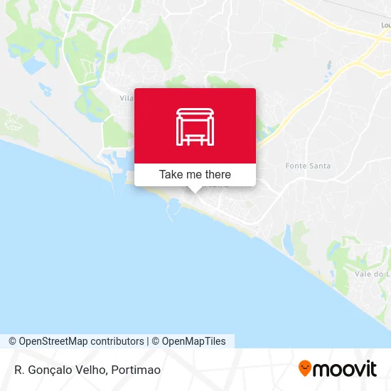 R. Gonçalo Velho map
