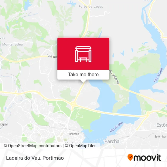 Ladeira do Vau map