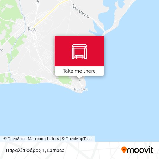 Παραλία Φάρος 1 map