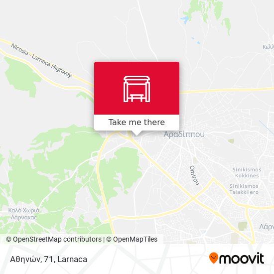 Αθηνών, 71 χάρτης