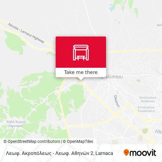Λεωφ. Ακροπόλεως - Λεωφ. Αθηνών 2 map