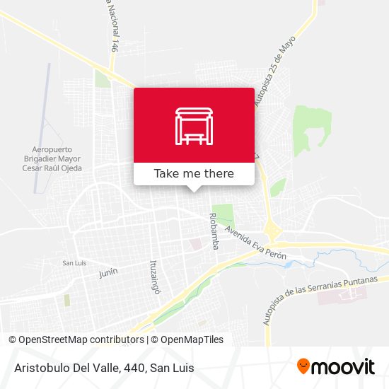 Aristobulo Del Valle, 440 map