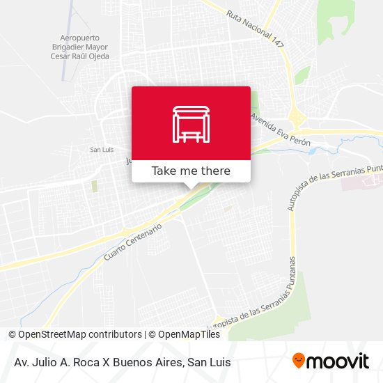 Av. Julio A. Roca X Buenos Aires map
