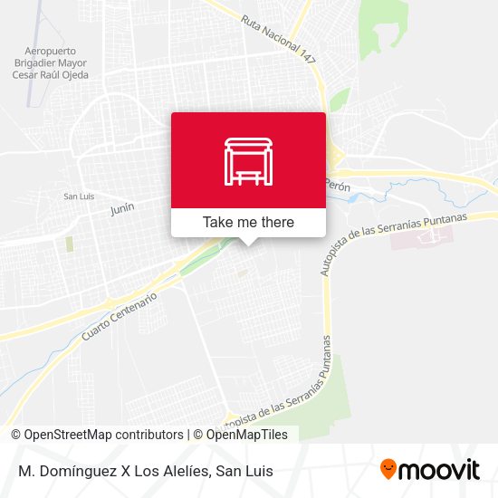 M. Domínguez X Los Alelíes map