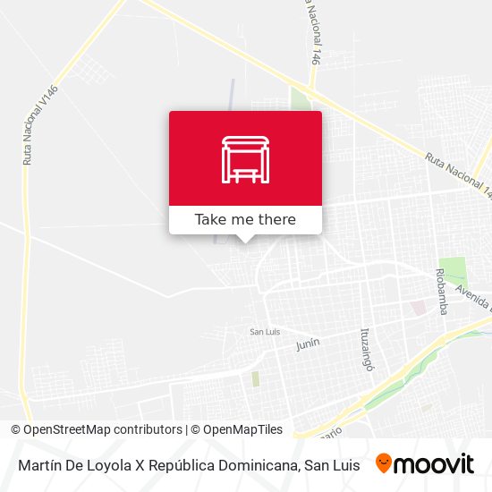 Mapa de Martín De Loyola X República Dominicana