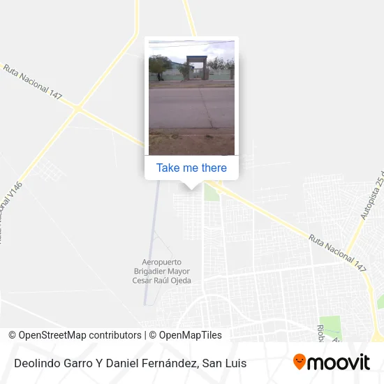 Mapa de Deolindo Garro Y Daniel Fernández