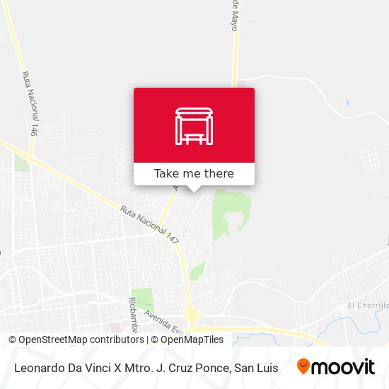 Leonardo Da Vinci X Mtro. J. Cruz Ponce map