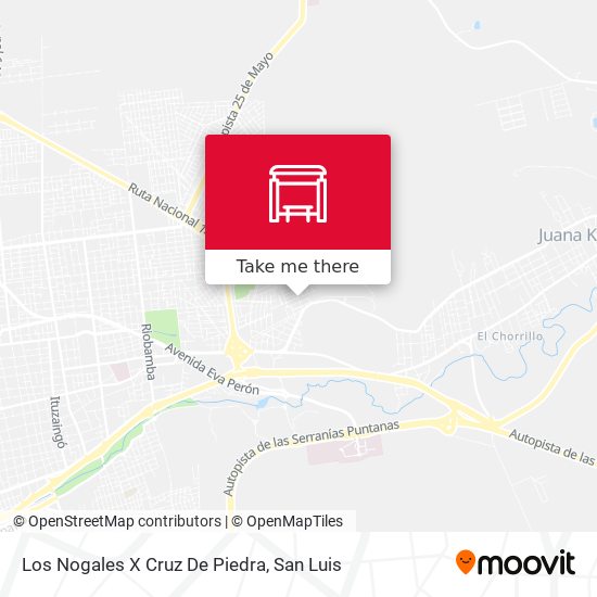 Los Nogales X Cruz De Piedra map
