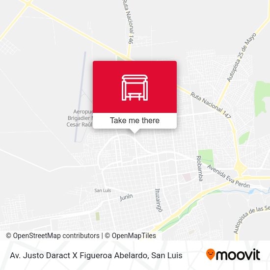 Mapa de Av. Justo Daract X Figueroa Abelardo