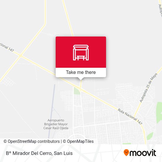 Bº Mirador Del Cerro map