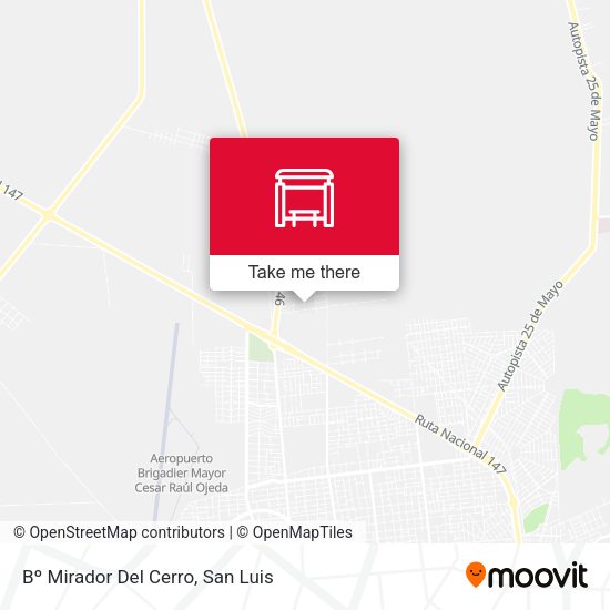 Mapa de Bº Mirador Del Cerro